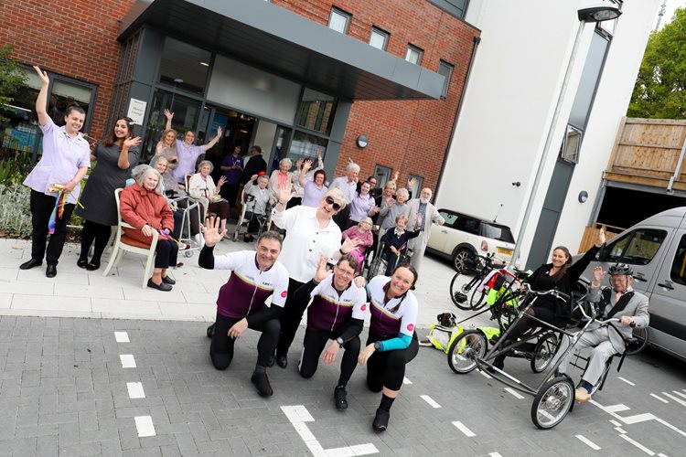 Mercia Grange sends-off riders on gruelling 800-mile charity bike ride